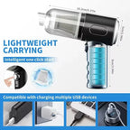 Aspirador y soplador inalámbrico 2 en 1 para coche y hogar 120W