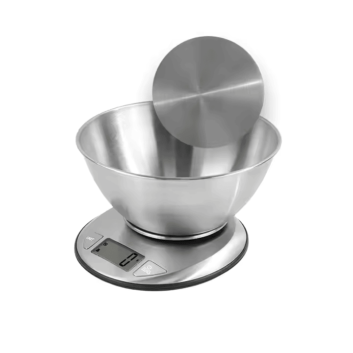 Báscula Electrónica De Cocina Con Bol Inox