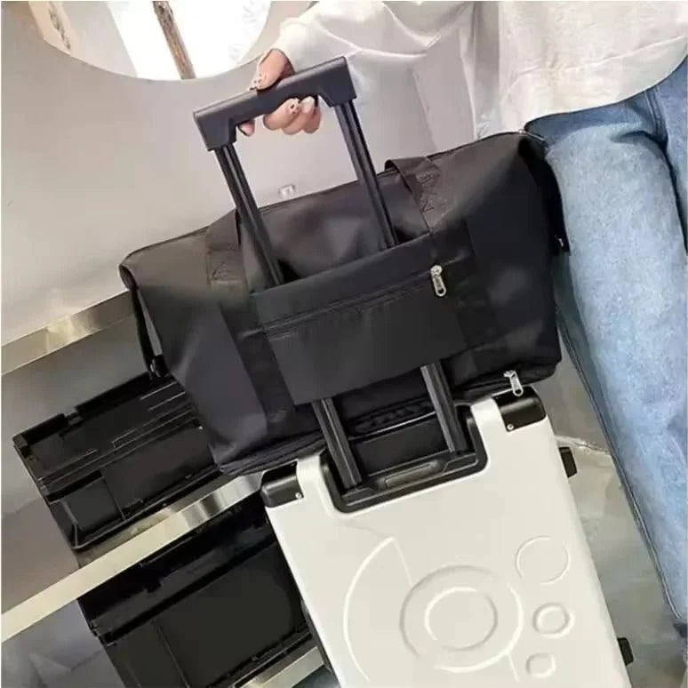 Bolso Viaje Plegable Negro