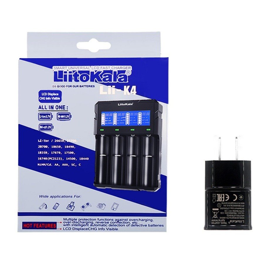 LiitoKala Lii-K4 Smart Charger-5