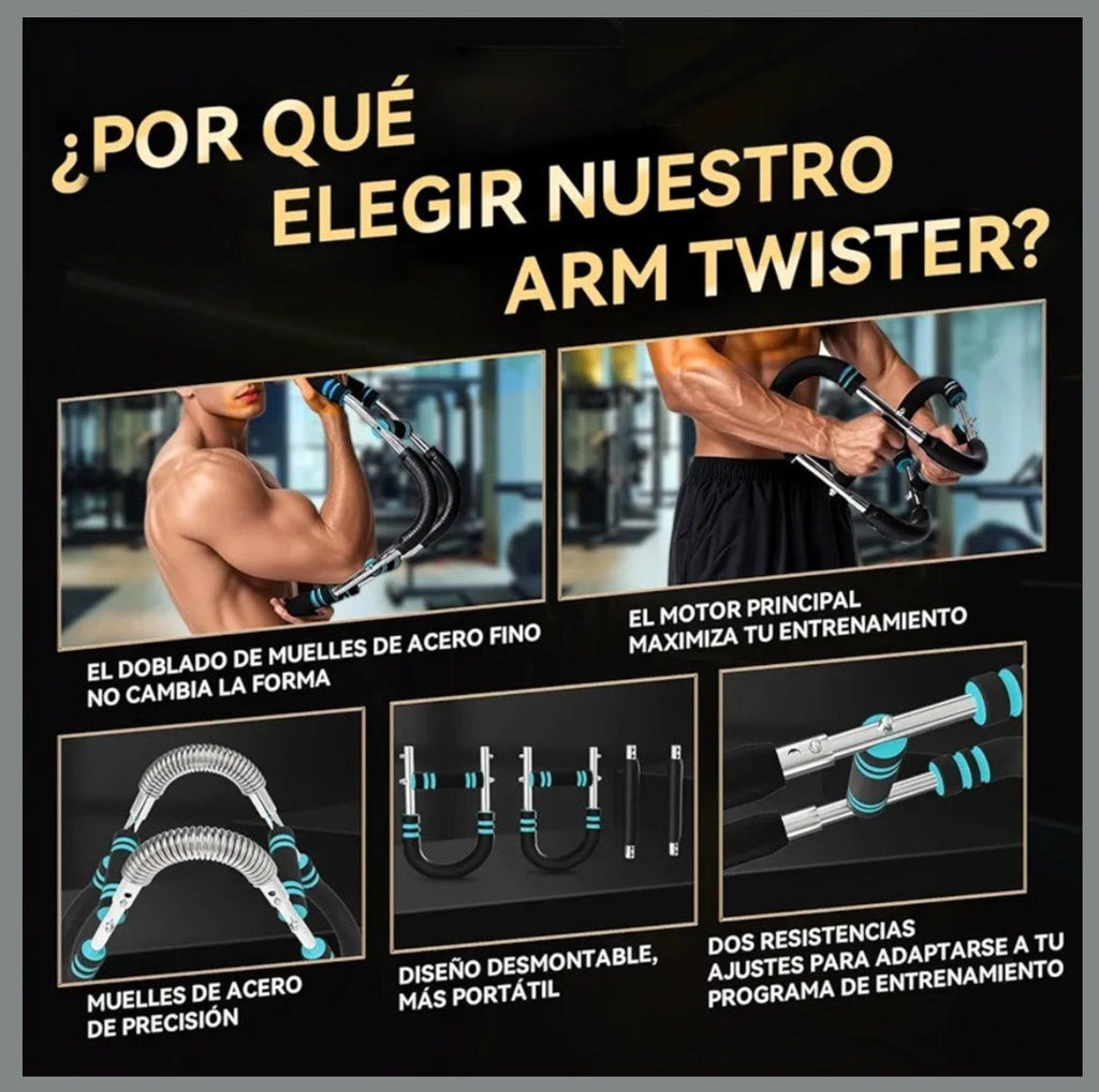 Entrenador de Brazos U - Fuerza y Tonificación