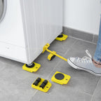 Herramienta de Elevación y Transporte HeavEasy InnovaGoods 5 Piezas | Mueve Muebles y Electrodomésticos sin Esfuerzo