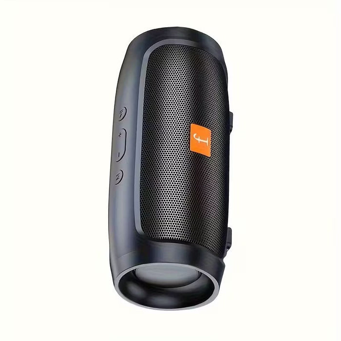 Altavoz inalámbrico F524 de doble canal con graves reforzados, negro