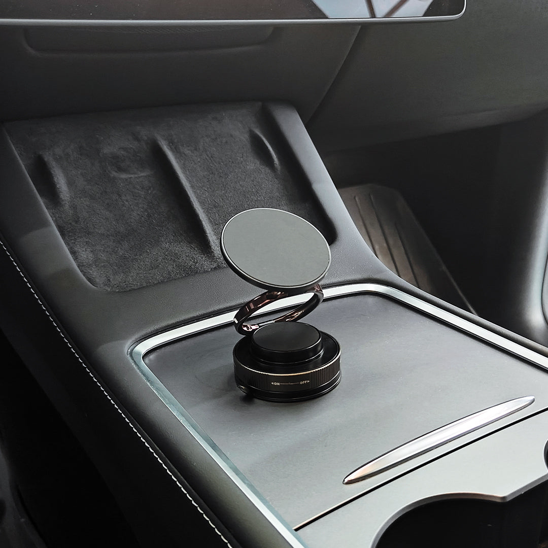 Soporte magnético para móvil Jabees MagMount Flex con ventosa y giro de 360°