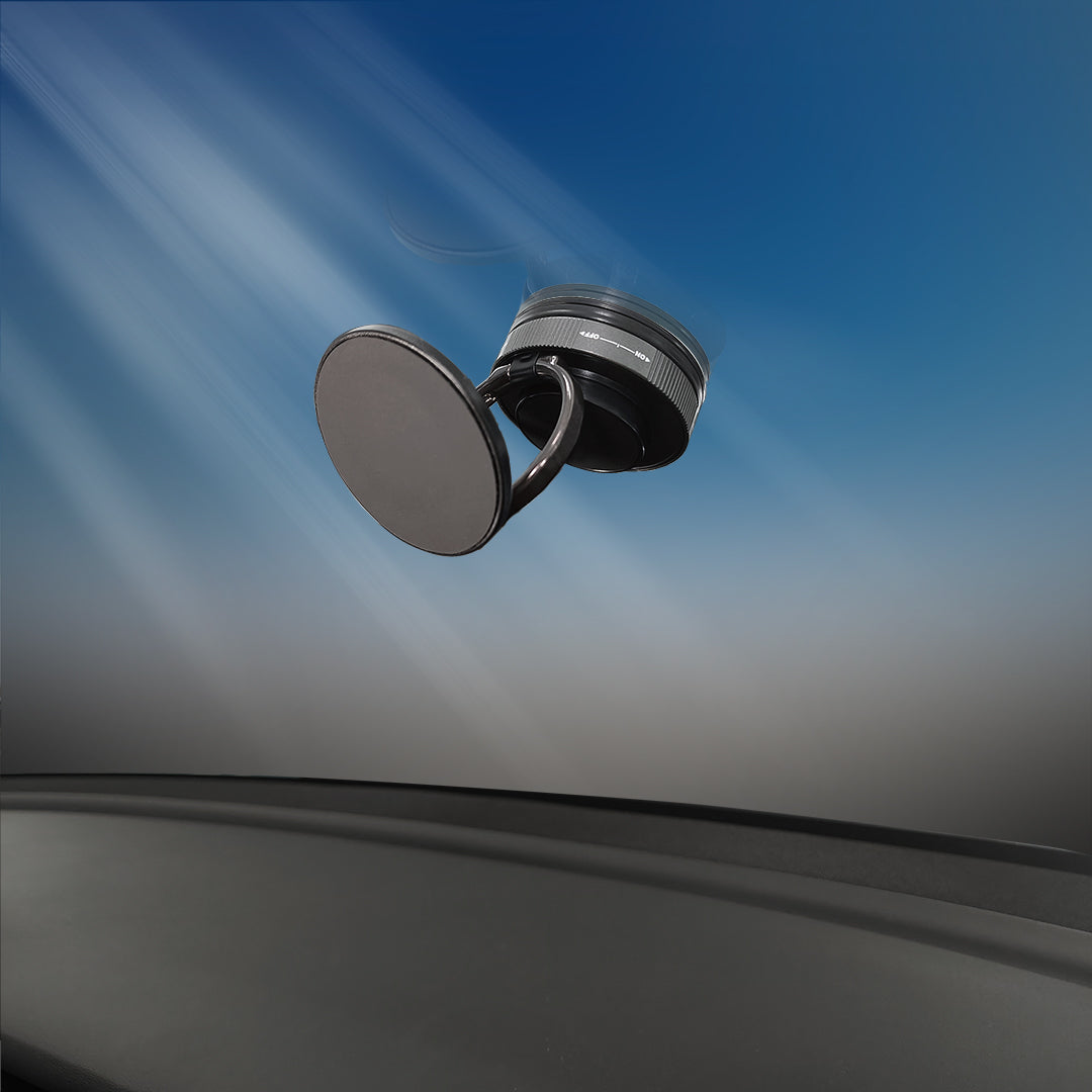 Soporte magnético para móvil Jabees MagMount Flex con ventosa y giro de 360°