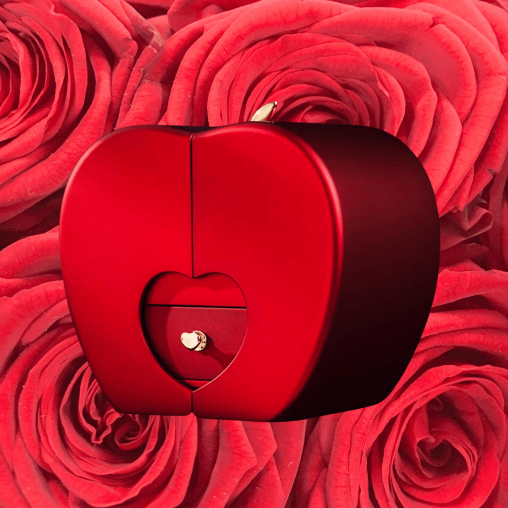 Joyero AppleRose - Rosa Eterna con Cajón Secreto