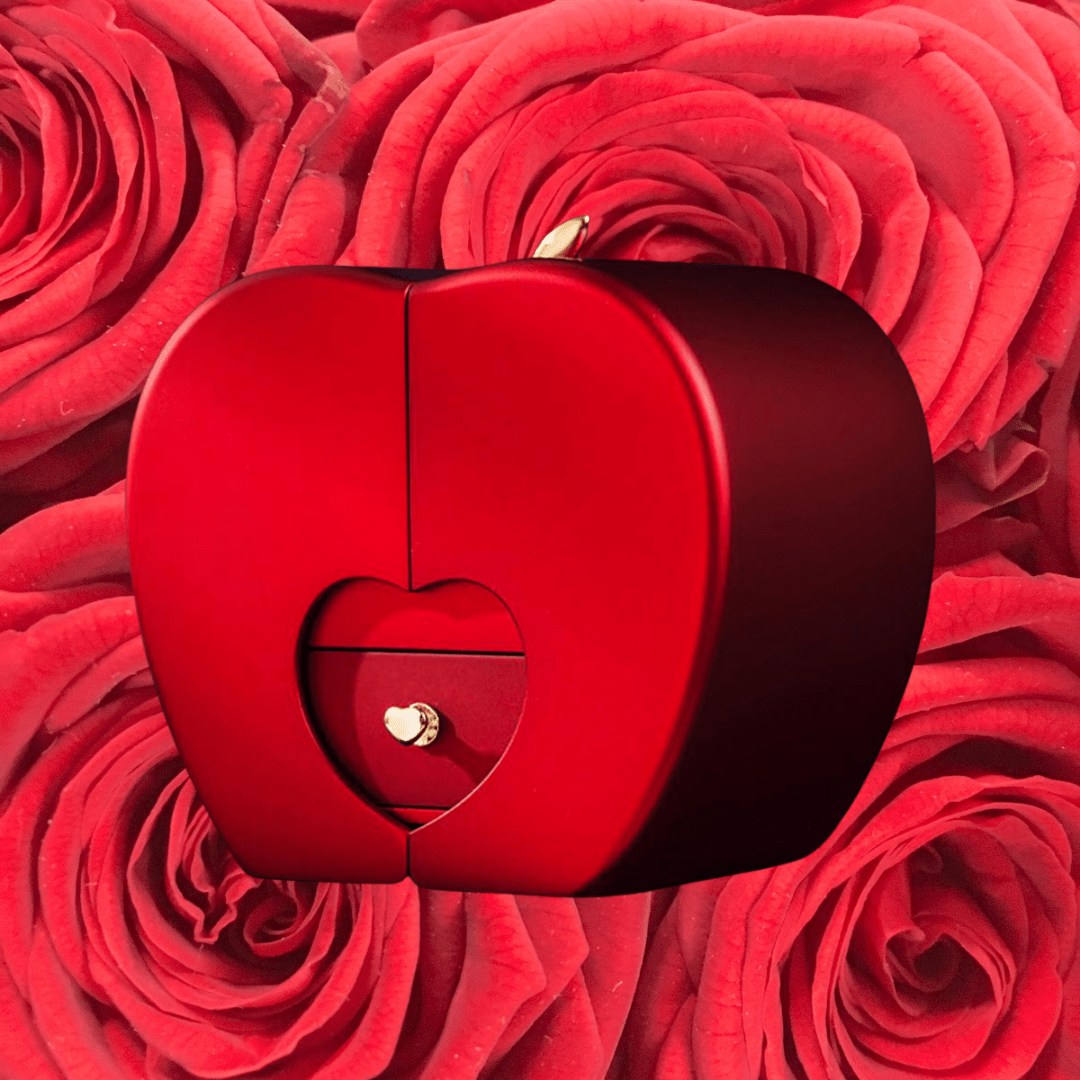 Joyero AppleRose - Rosa Eterna con Cajón Secreto