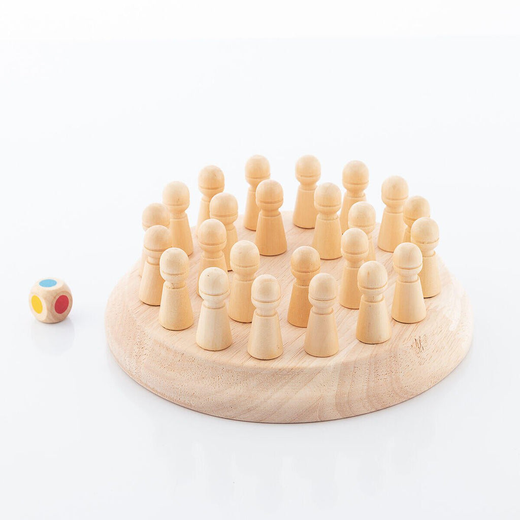 Juego de Memoria Montessori de Madera Taeda InnovaGoods 26 Piezas