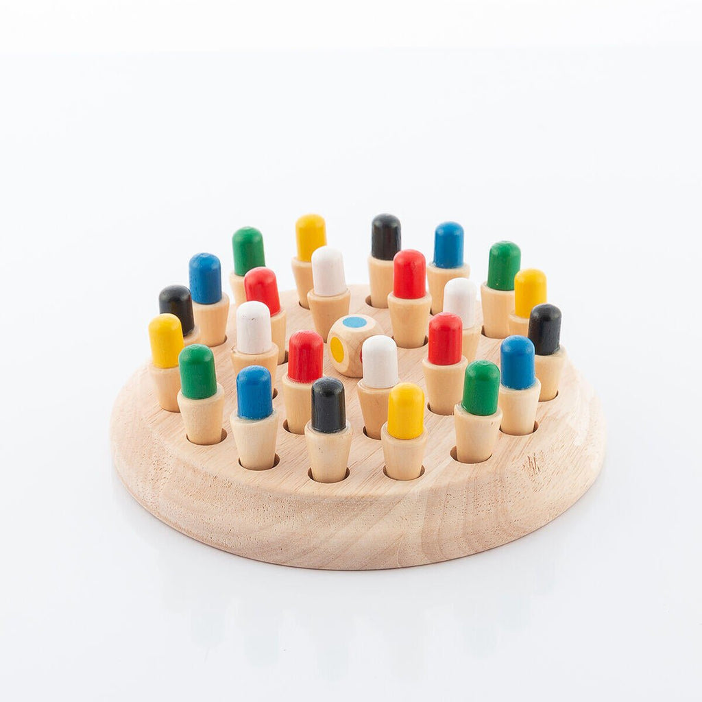 Juego de Memoria Montessori de Madera Taeda InnovaGoods 26 Piezas