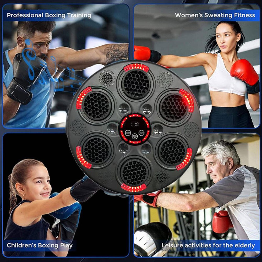 Maquina de Boxeo Musical Reacción Inteligente