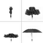 Paraguas de Cierre Inverso Plegable con LED Folbrella InnovaGoods