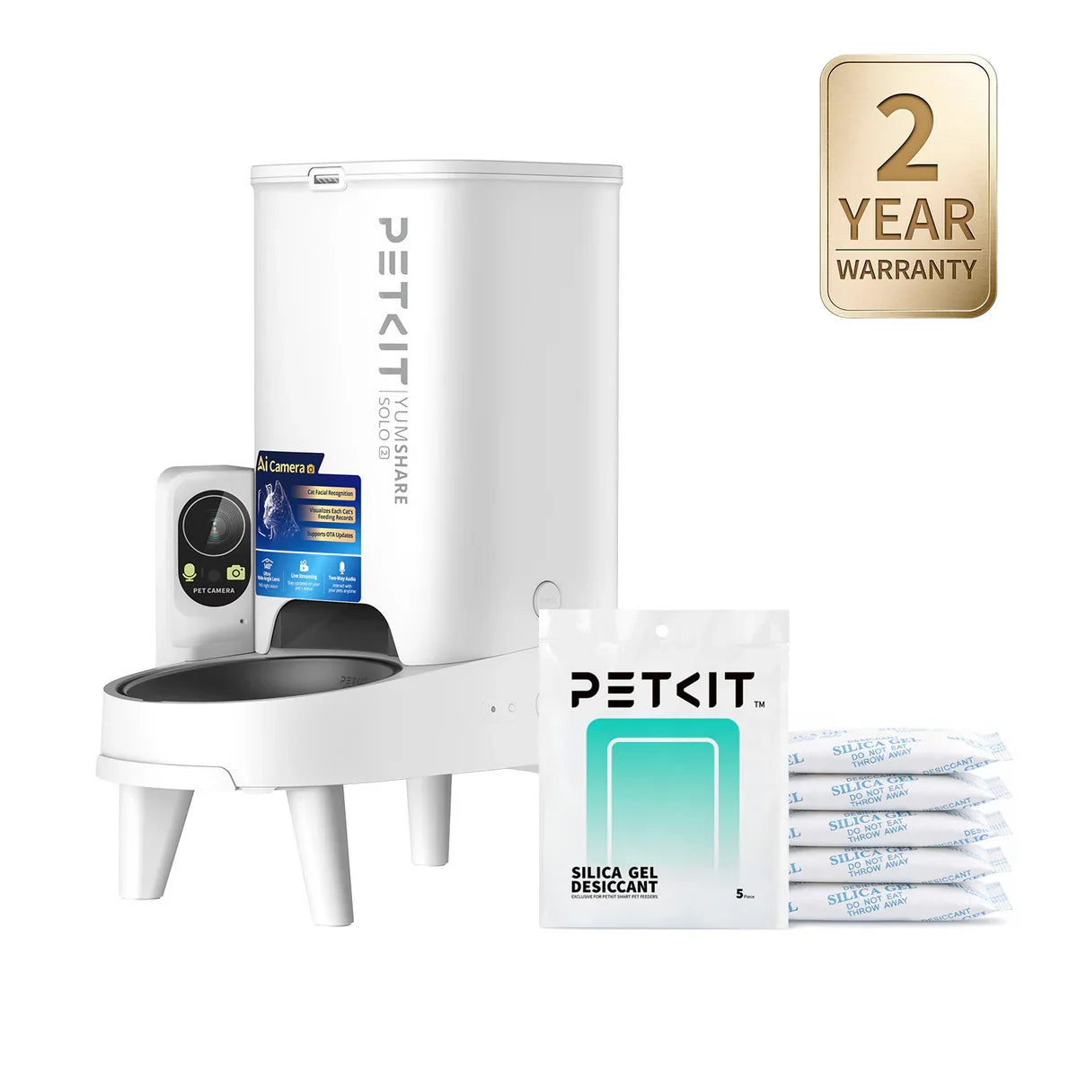 Distributeur automatique avec caméra PETKIT YumShare Solo 2